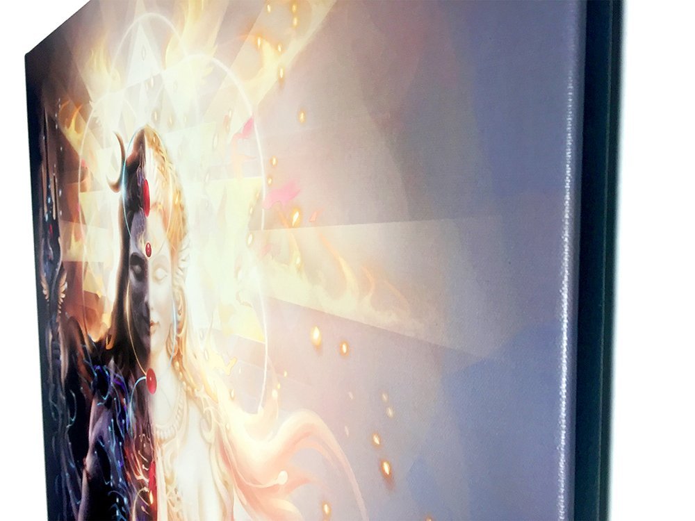 Tantric Marriage  -  12 x 9 inch canvas